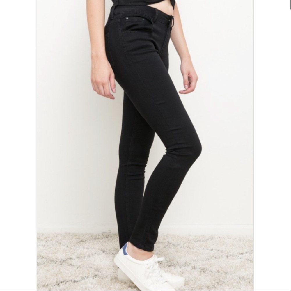 Mystree Black Stretchy Skinny Jeans
